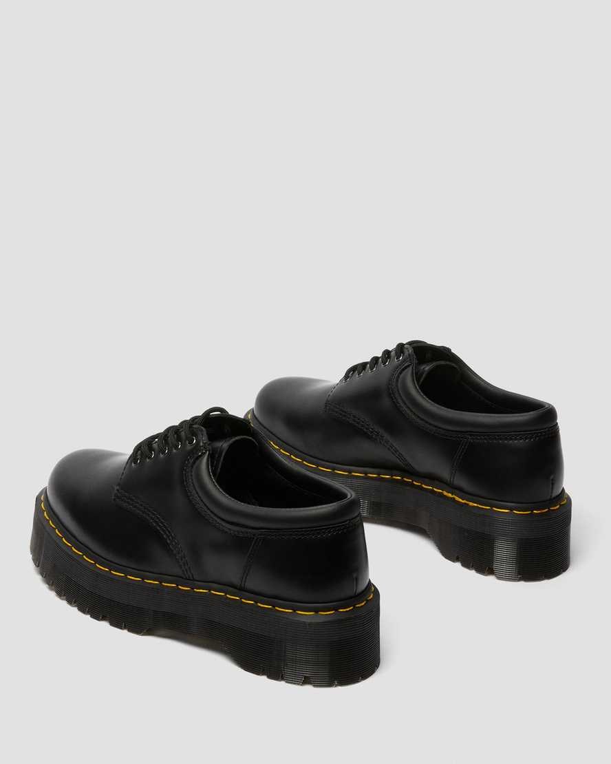 Zapatos Casuales Dr Martens Barato 8053 Cuero Plataforma Mujer